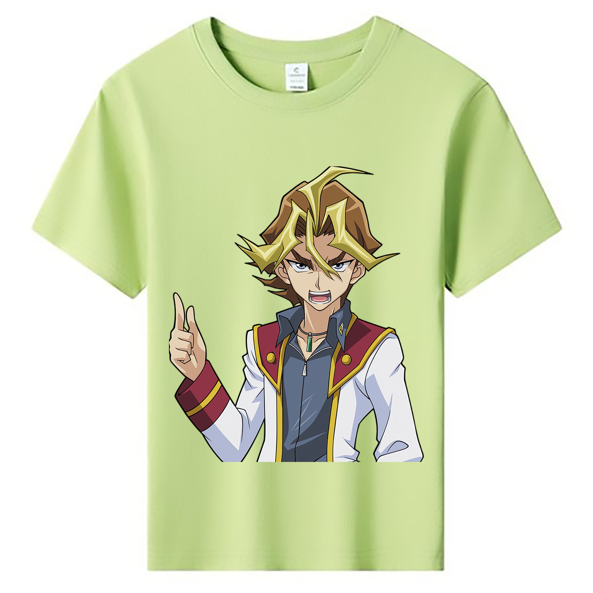 （画像用） 遊☆戯☆王 Yu-Gi-Oh! 綿100％キッズTシャツ（フロントプリント）